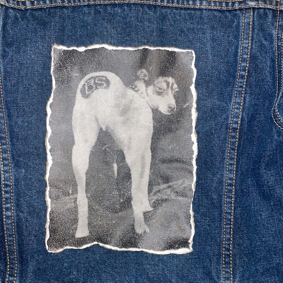 Vintage Silver Jeans denim jacket custom. - Picture 5 of 6